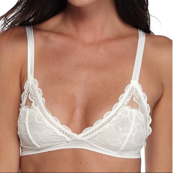 🍃🖤New Sam Edelman Antique White Lace BraLet - Picture 3 of 8